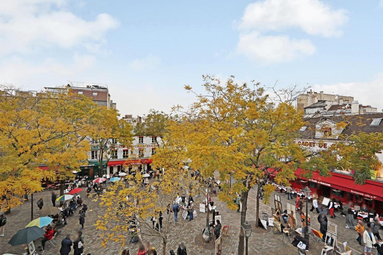 Pick A Flat'S Apartment On Place Du Tertre Paris Exteriör bild