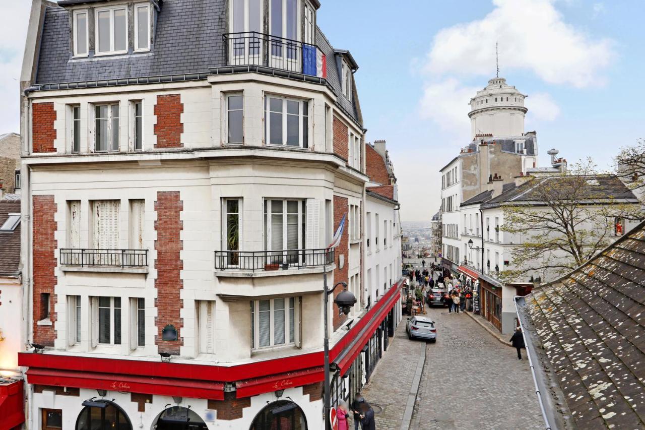 Pick A Flat'S Apartment On Place Du Tertre Paris Exteriör bild